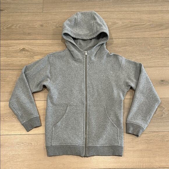LULULEMON Heathered Core Medium Grey All Yours Zip Hoodie Fleece Jacket‎ Size XS - Picture 2 of 11